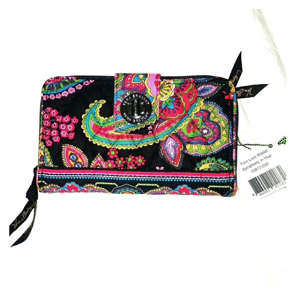 Vera Bradley Turn Lock Wallet